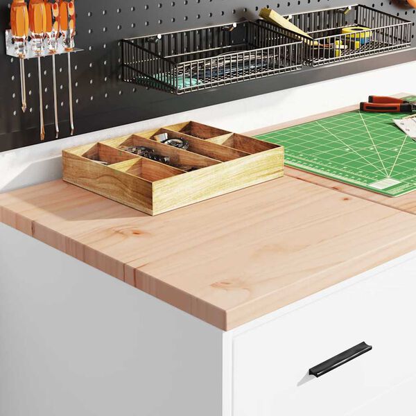 vidaXL Armadi da Garage 2 pz Bianchi in Legno Multistrato