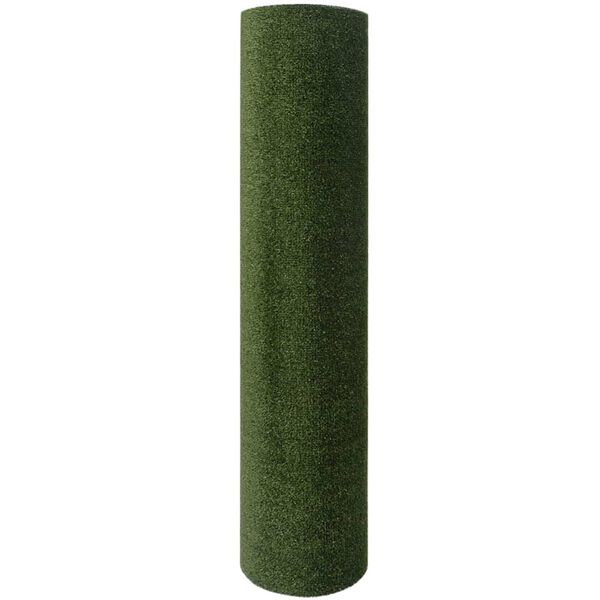 vidaXL Prato Sintetico 1,5x20 m/7-9 mm Verde