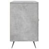 vidaXL Credenza Grigio Cemento 100x36x60 cm in Legno Multistrato