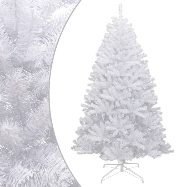 vidaXL Albero Natale Artificiale Incernierato con Neve Fioccata 240 cm