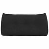 vidaXL Cuscino per Schiena Nero 100 x 24 x 50 cm Tessuto
