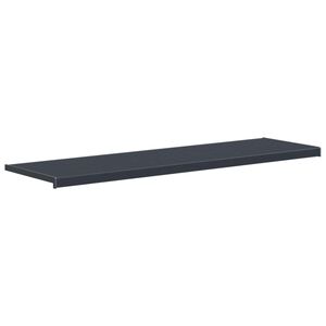 vidaXL Soglia della Finestra Antracite con Venature del Legno PVC