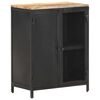 vidaXL Credenza 60x35x78 cm in Legno Massello di Mango Grezzo