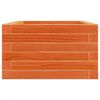 vidaXL Fioriera Giardino Marrone Cera 70x40x23cm Legno Massello Pino
