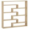 vidaXL Scaffale da parete Rovere Sonoma 103 x 17 x 102 cm