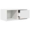 vidaXL Mobile Porta TV Bianco 60x31x25,5 cm in Legno Multistrato