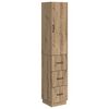 vidaXL Set di armadi 2 pz 33 x 34,5 x 87 cm Legno ingegnerizzato