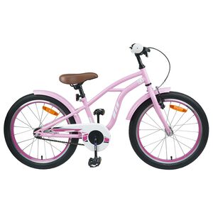 vidaXL Bicicletta per Bambini 18 Pollici per bambini dai 5 ai 7 anni