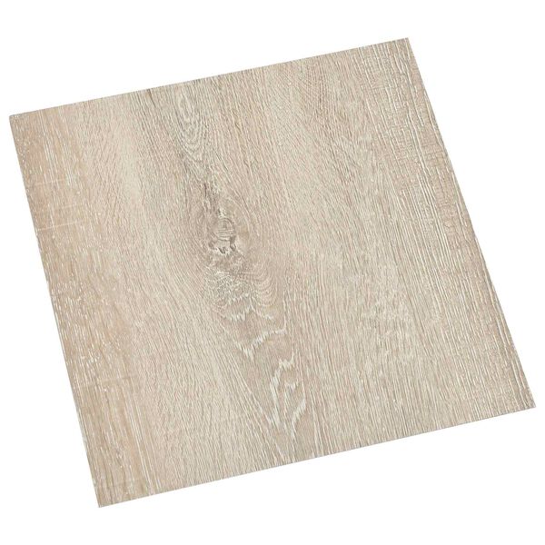 vidaXL Tavole per Pavimenti 55 pcs Beige 5,11 m&sup2; PVC