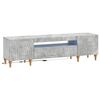 vidaXL Mobile TV LED ALKMAAR 153 x 35 x 43 cm Grigio Cemento