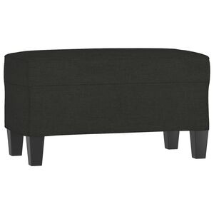 vidaXL Panca Nero 70x35x41 cm in Tessuto