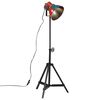 vidaXL Lampada da Terra 25 W Multicolore 35x35x65/96 cm E27