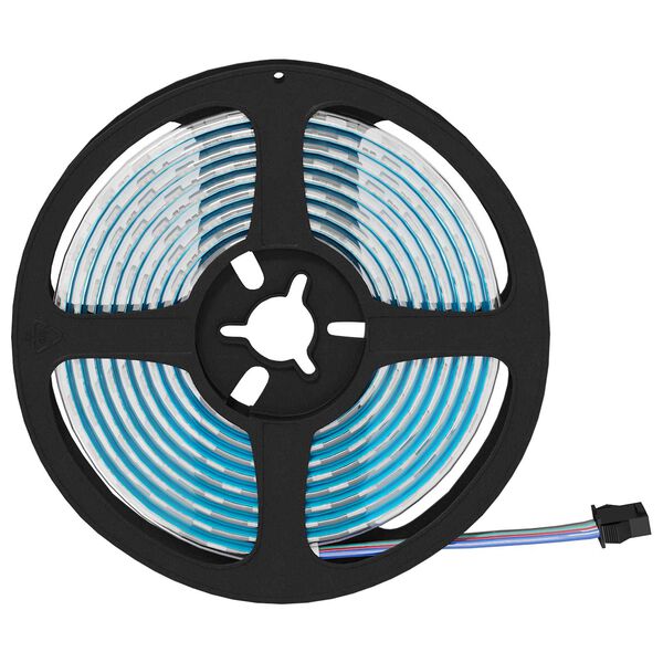 vidaXL Striscia LED 2 pcs Nero e trasparente 210 x 0,8 x 0,3 cm