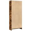 vidaXL Libreria Rovere Fumo 60x24x143 cm in Legno Multistrato