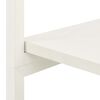 vidaXL Armadio Bianco 60x40x167 cm Metallo e Legno Multistrato