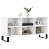vidaXL Mobile Porta TV Bianco 103,5x30x50 cm in Legno Multistrato