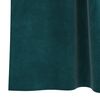 vidaXL Tende con tende 2 pcs Verde Scuro 140 x 140 cm Velluto