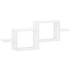vidaXL Scaffale da parete Bianco 95 x 17 x 37 cm Legno ingegnerizzato