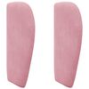 vidaXL Orecchia della Testata Rosa Velluto