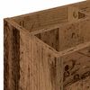 vidaXL Supporto per Ombrellone Legno vecchio 65 x 24 x 50 cm