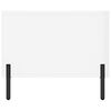 vidaXL Tavolino da Salotto Bianco Lucido 102x50x40cm Legno Multistrato