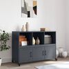 vidaXL Credenza Antracite 100,5x39x72 cm in Acciaio