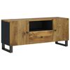 vidaXL Mobile TV 105x33,5x46cm Legno Massello Mango Legno Multistrato