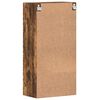 vidaXL Mobile a muro Rovere fumo 55 x 29 x 100 cm Legno multistrato