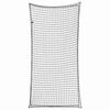 vidaXL Rete per Rimorchio con Corda Elastica Nero 6x3 m in PP