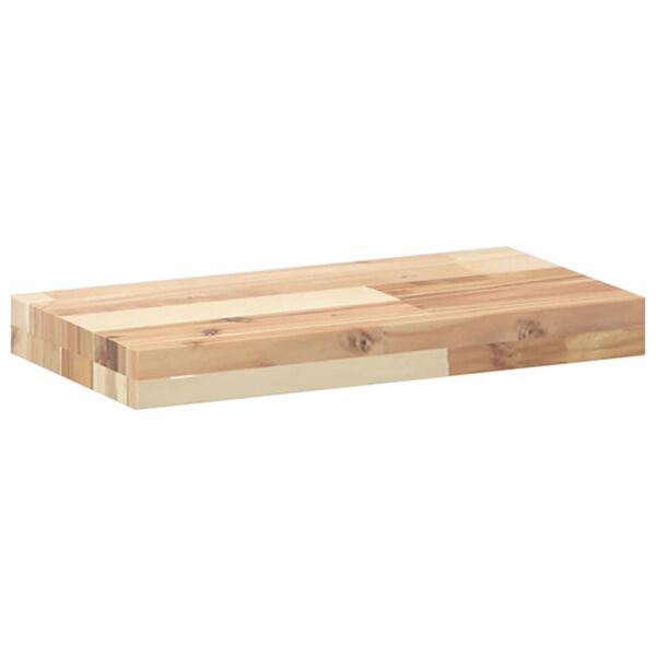 vidaXL Ripiano a Parete 40x20x4 cm Legno Massello Acacia Non Trattato