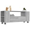 vidaXL Mobile TV Grigio Sonoma 120x35x48 cm in Legno Multistrato