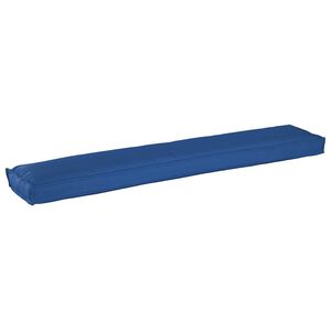 vidaXL Cuscino per pallet Blu Reale 200 x 40 x 8 cm Tessuto Oxford
