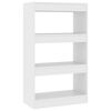 vidaXL Libreria/Divisorio Bianco 60x30x103 cm in Truciolato
