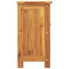 vidaXL Mobile da Giardino75x35x70 cm in Legno Massello di Acacia