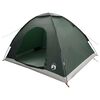 vidaXL Tenda da campeggio con tetto Verde militare 275 x 215 x 125 cm