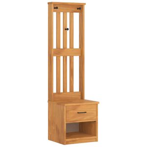 vidaXL Albero da Ingresso SANDNES 45x40x159,5 cm in Legno di Pino