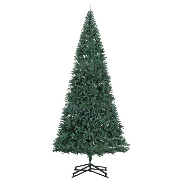 vidaXL Albero di Natale Artificiale Pre-illuminato con Set di Palline