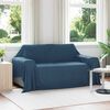 vidaXL Coperta Blu navy 280 x 210 cm Panno