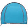 vidaXL Tenda porta biciclette con tetto Blu 218 x 156 x 180 cm