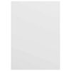 vidaXL Pannelli decorativi 12 pcs Bianco 15 x 21 x 0.27 cm