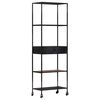 vidaXL Libreria 60x35x180 cm in Legno di Mango Grezzo e Ferro