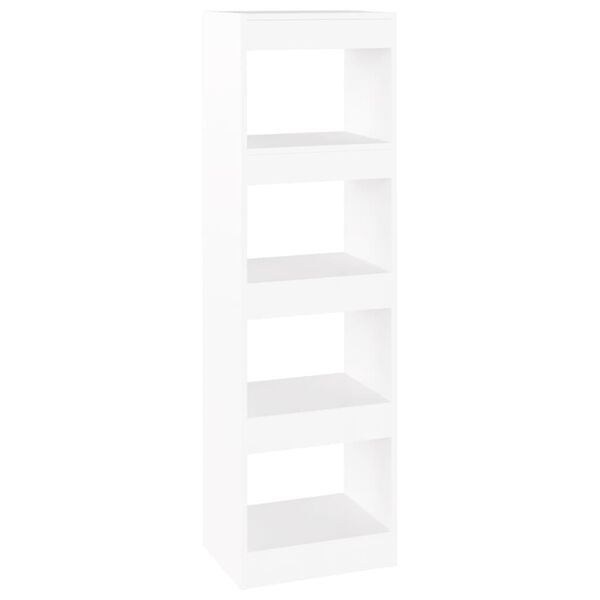 vidaXL Libreria/Divisorio Bianco 40x30x135 cm