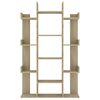 vidaXL Libreria Rovere Sonoma 86x25,5x140 cm in Truciolato