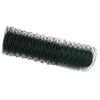 vidaXL Recinzione Esagonale 0,6 x 100 m PVC Verde