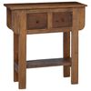 vidaXL Consolle in Legno di Recupero Misto 80x35x80 cm