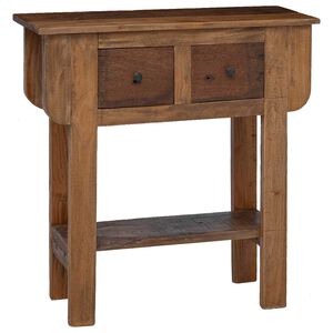vidaXL Consolle in Legno di Recupero Misto 80x35x80 cm