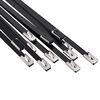 vidaXL Fascetta per Cavi 12 pz 4,6 x 800 mm Nero