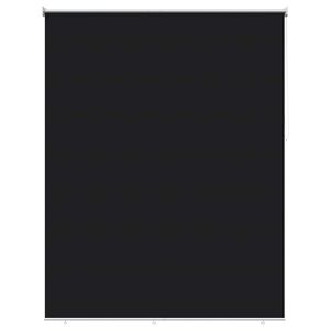vidaXL Tenda da sole a rullo con protezione UV Nero