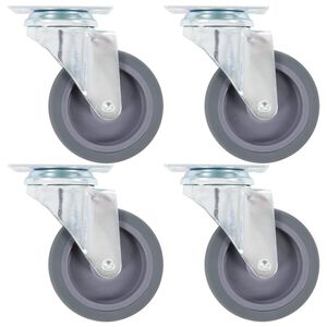 vidaXL Rotelle Girevoli 4 pz 75 mm
