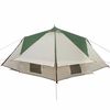 vidaXL Tenda Teepee con tetto Verde e Grigio 490 x 410 x 210 cm